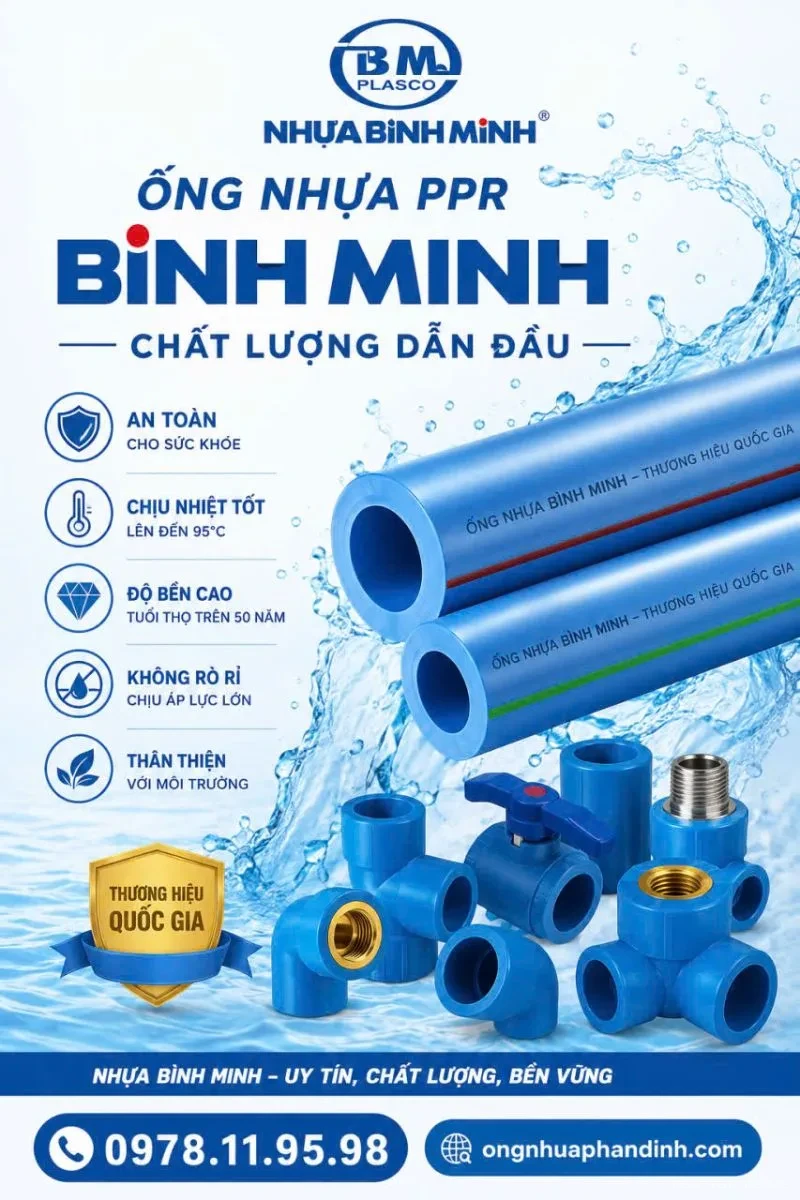 Phân Phối Ống Nước Nhựa Lộc Phát – Chính Hãng Bình Minh, Tiền Phong, Dekko, Vesbo – Giá Chỉ Từ 300.000 VNĐ 4